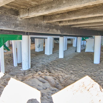 Installation Of New Concrete Piers